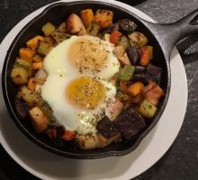 Root Vegetable Skillet Bake